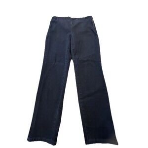 Talbots Women's Slim Ankle Jeans Size 10 Blue Classic Denim Side Zipper